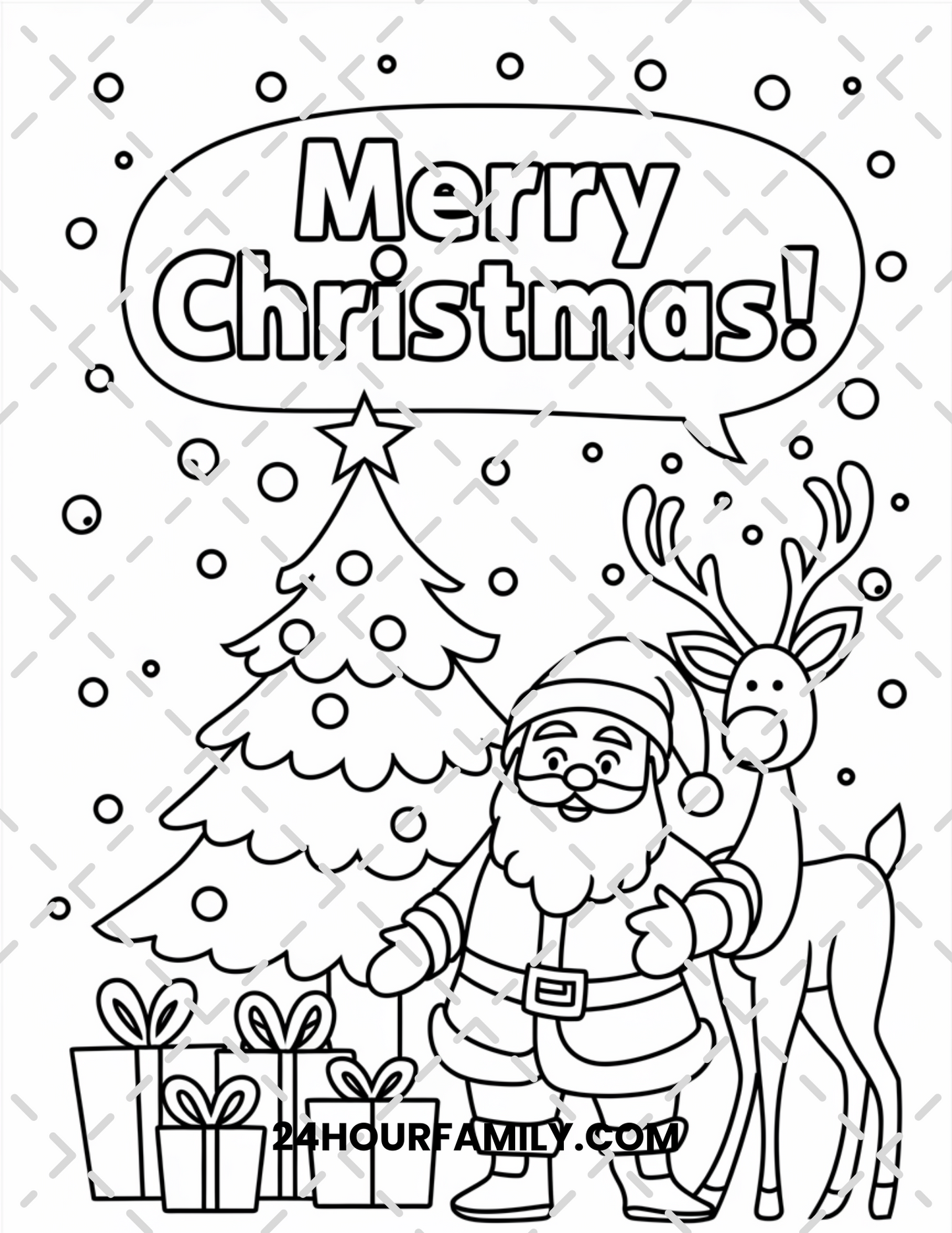 christmas coloring pages