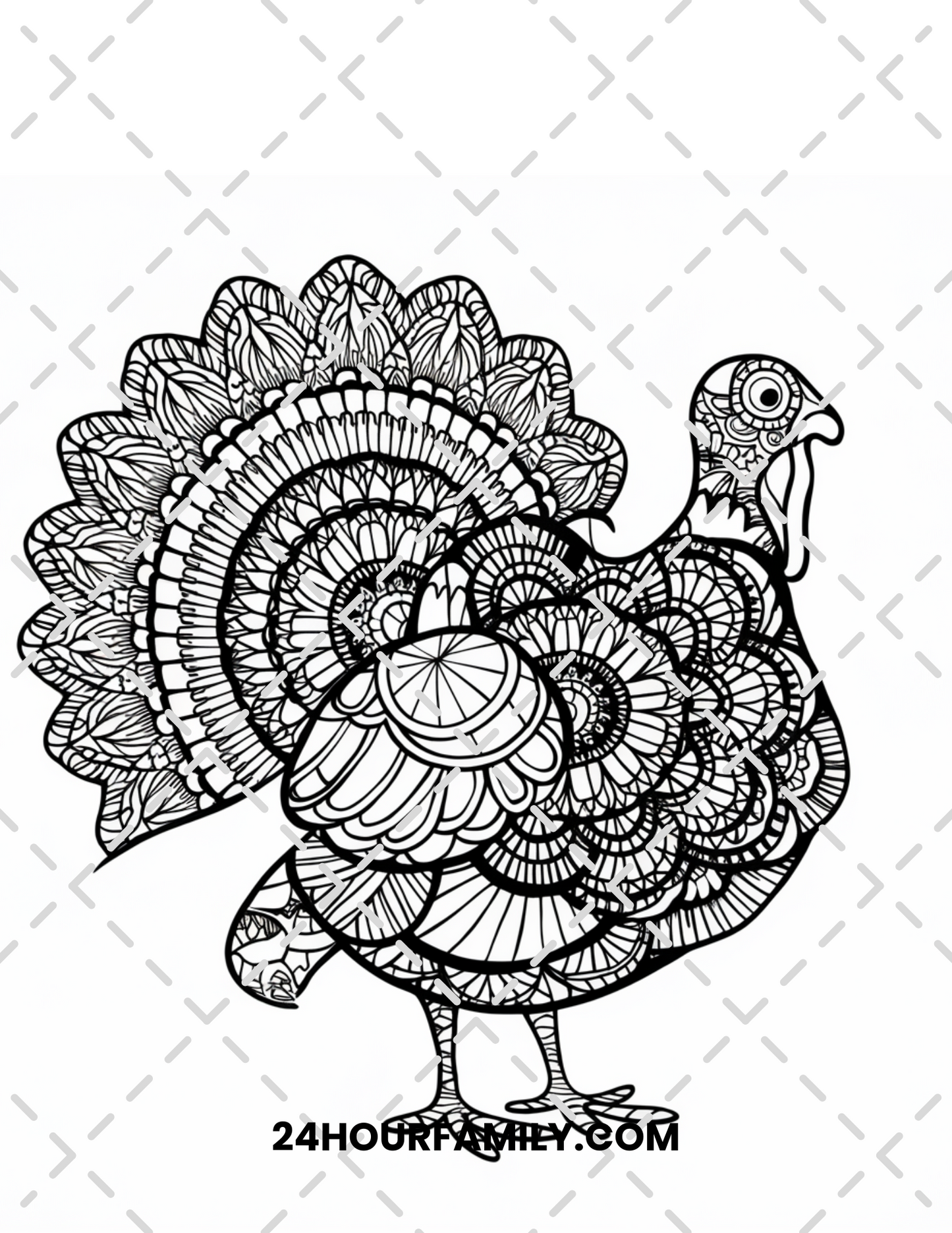thanksgiving coloring pages for adults