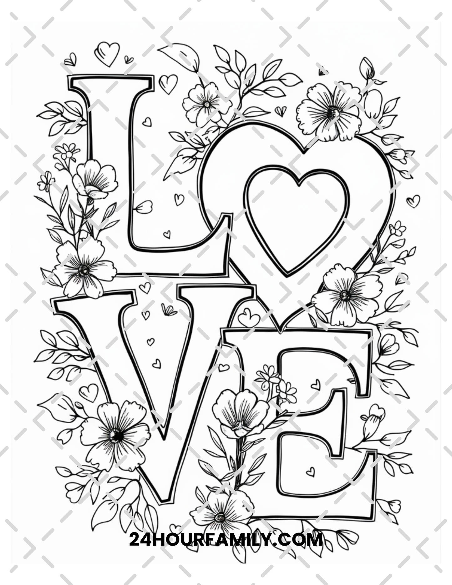 valentine coloring pages for adults
