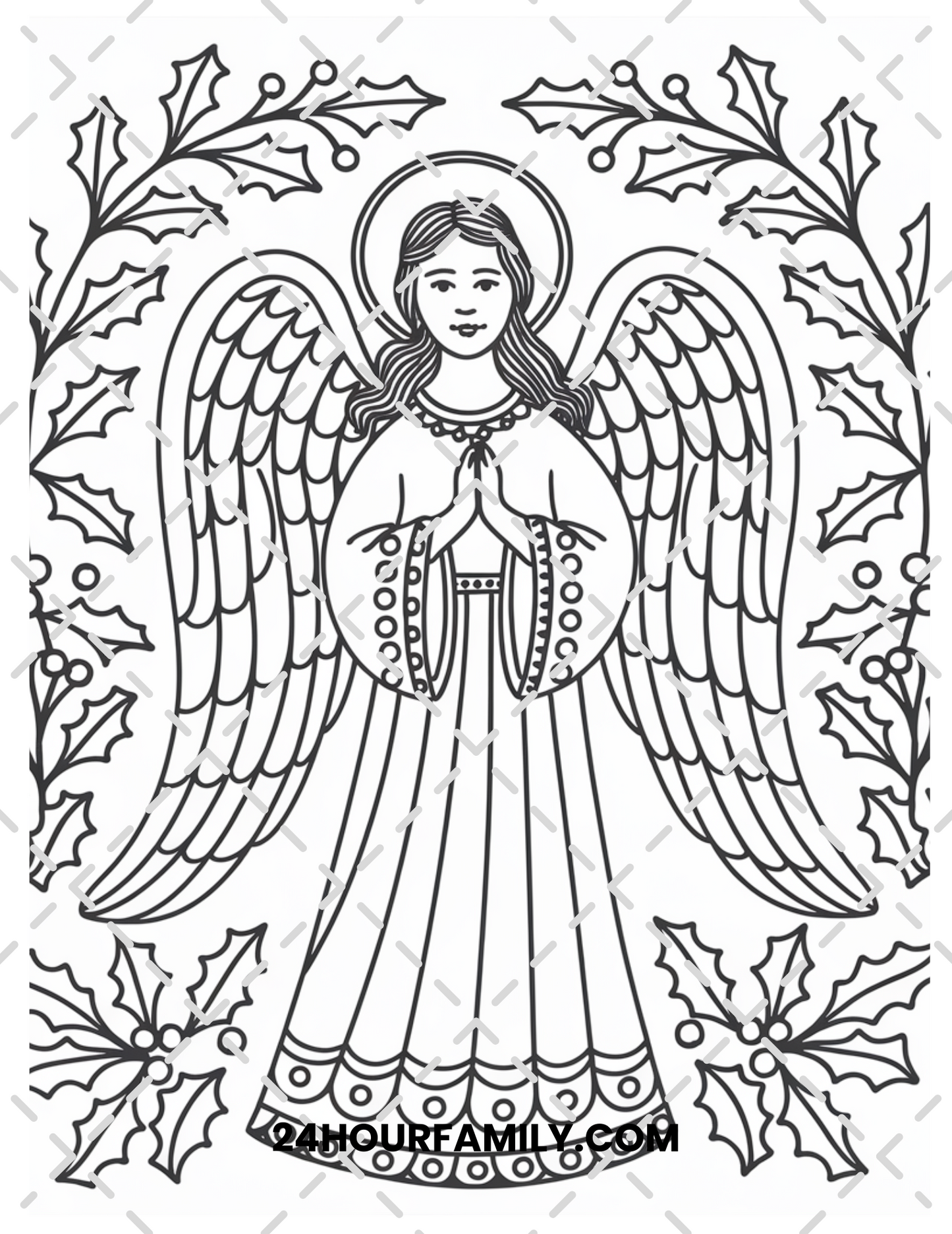 angel coloring pages
