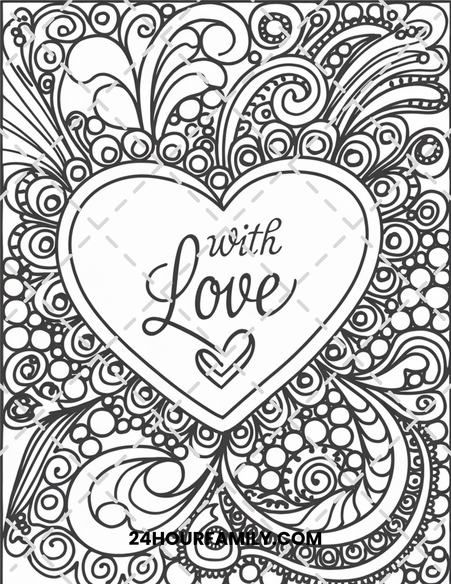 valentine coloring pages for adults