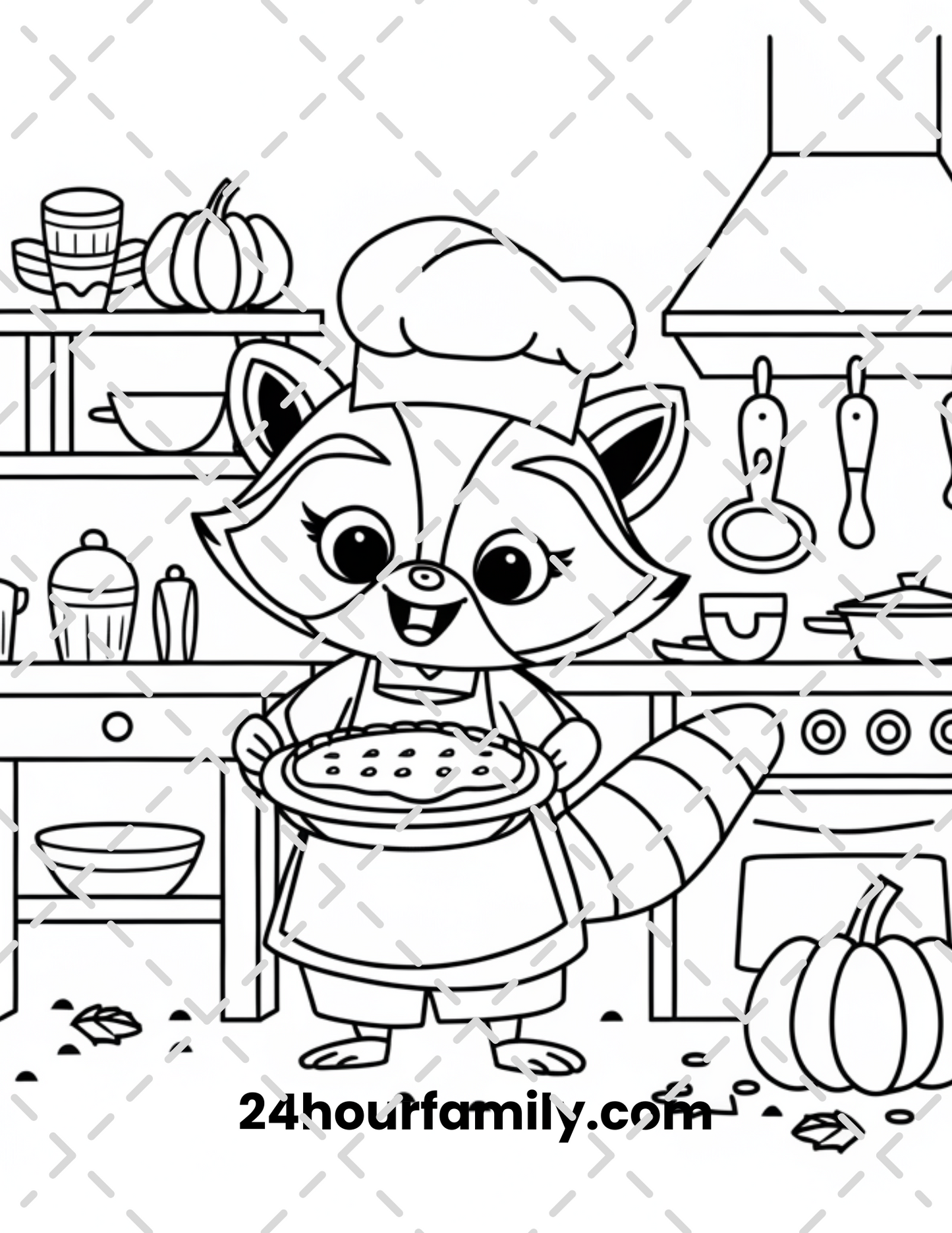 woodland coloring pages