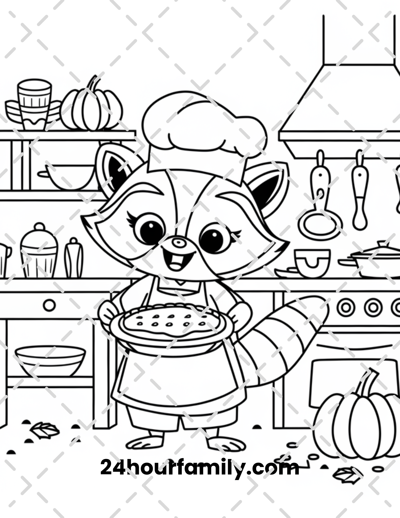 woodland coloring pages