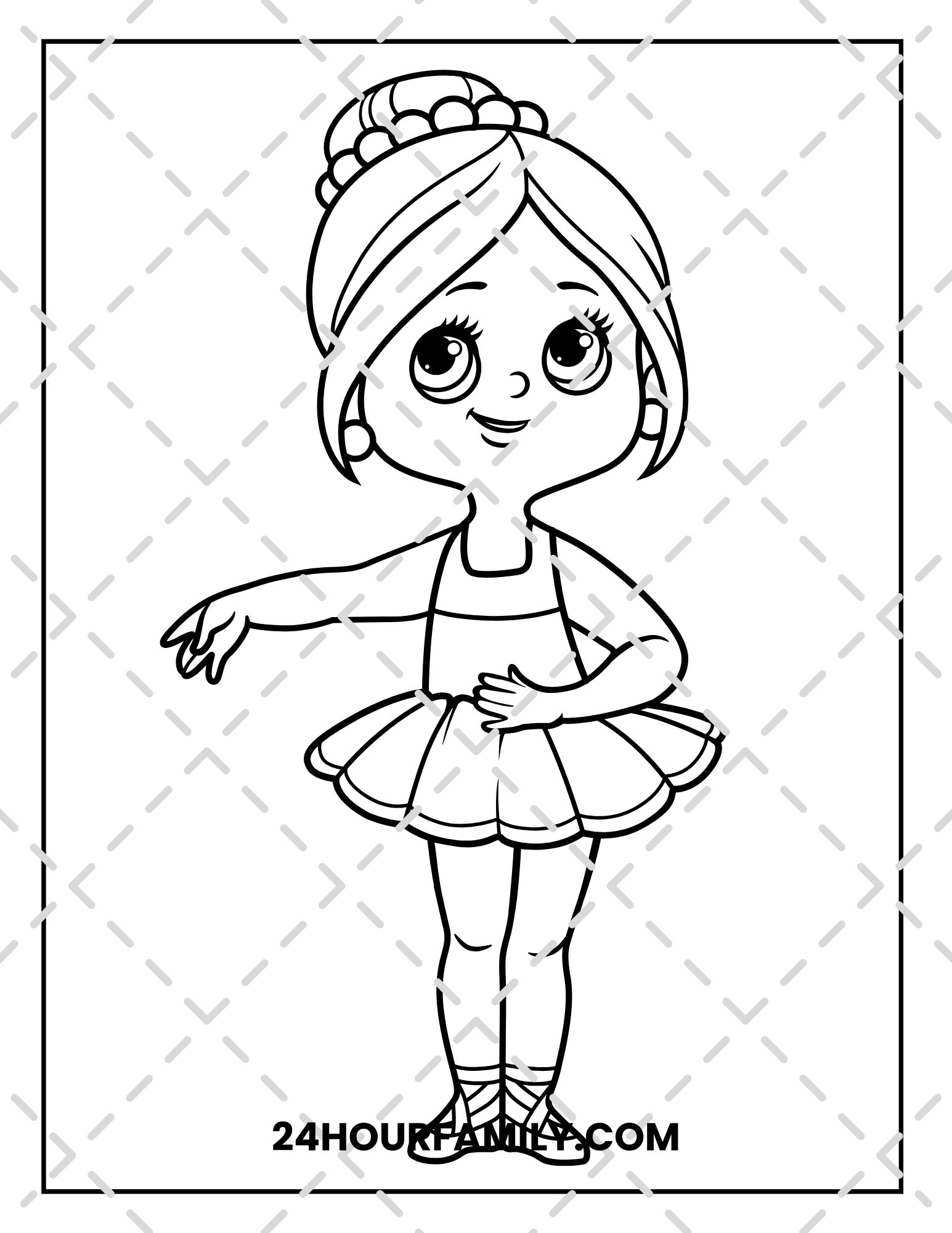 ballerina coloring pages