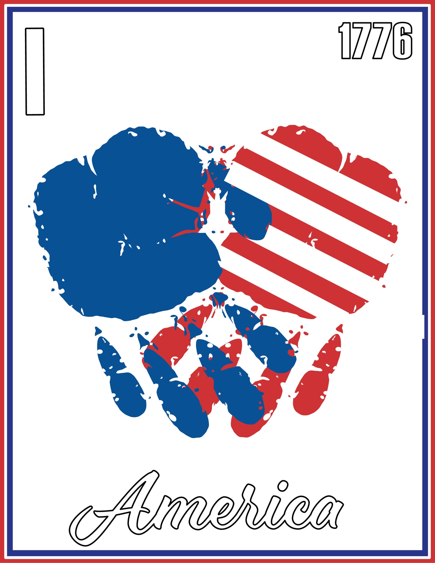 4th of July Handprint Art (7 Pages)
