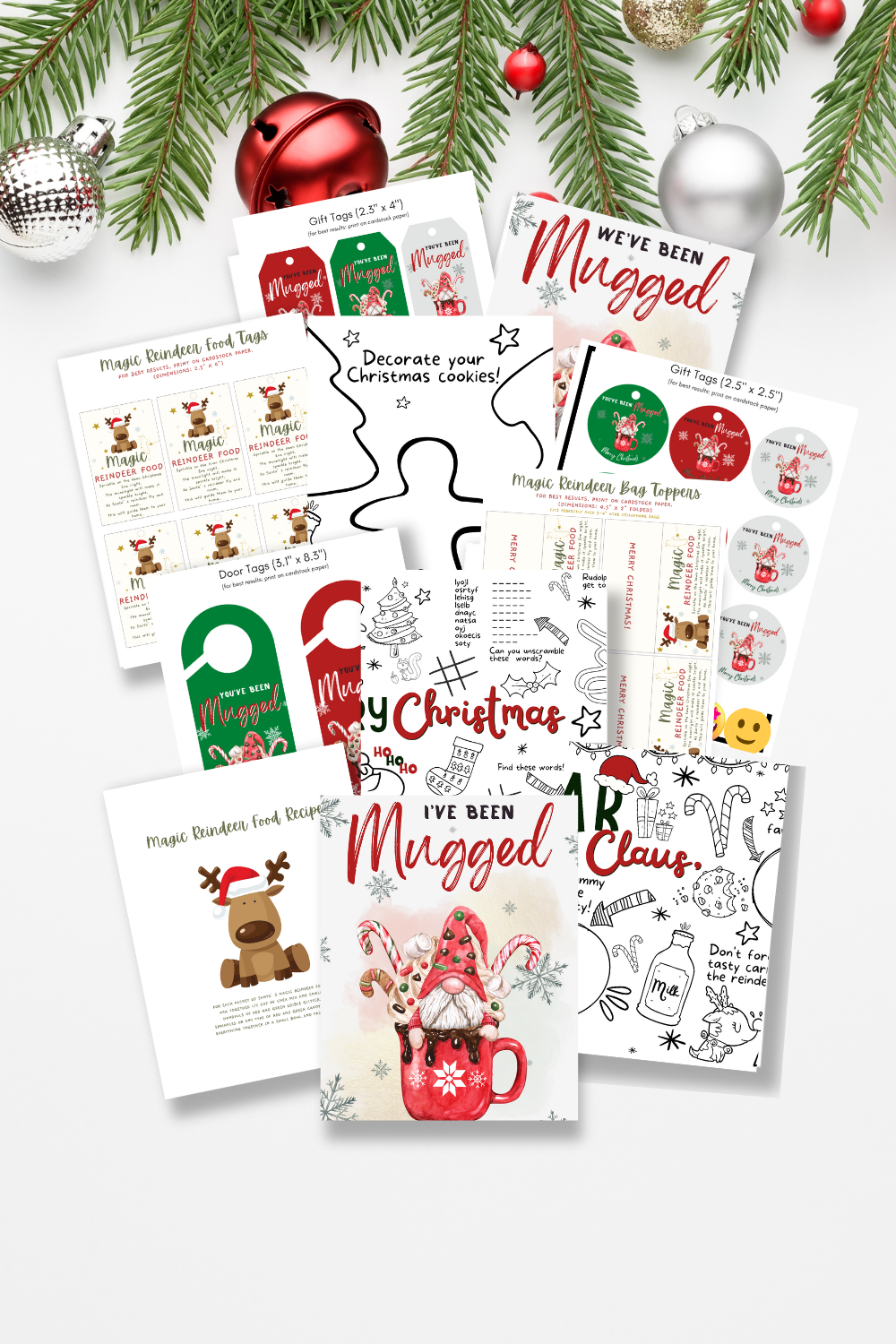 Fun Christmas Printable Bundle - 14 Pages – 24hourprintables.com fun-christmas-printable-bundle-14-pages-24hourprintables-com