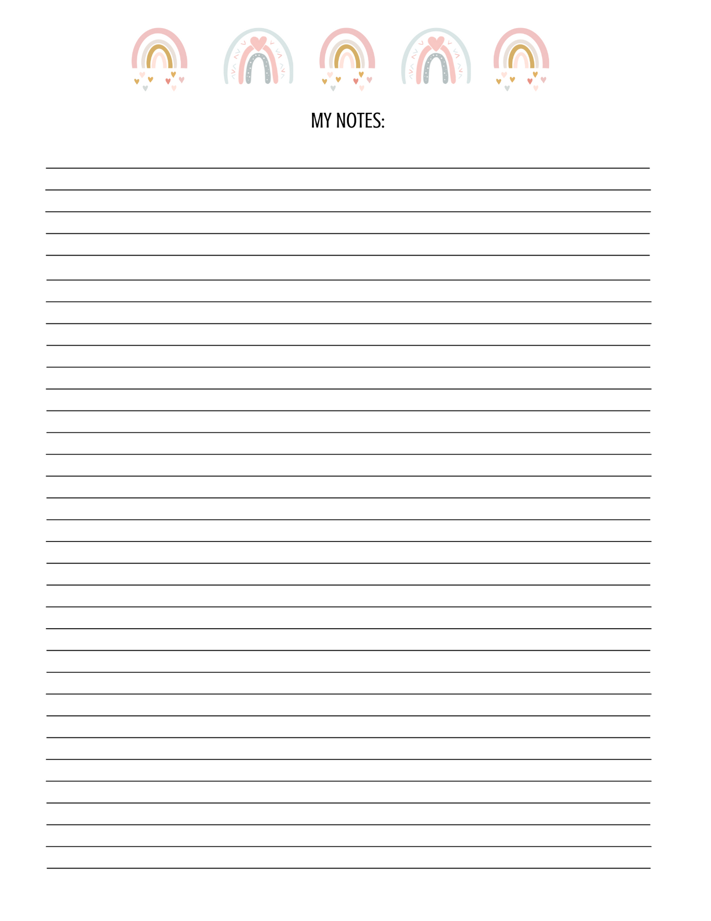 Gratitude Journal for Teens (30+ Pages)
