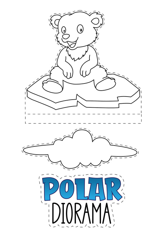 Printable Dioramas to Make a Shoebox Science Project