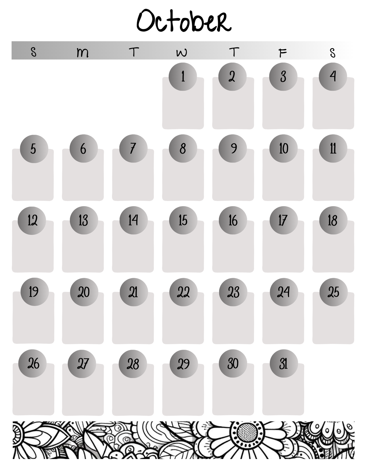 Printable Bullet Journal for 2025