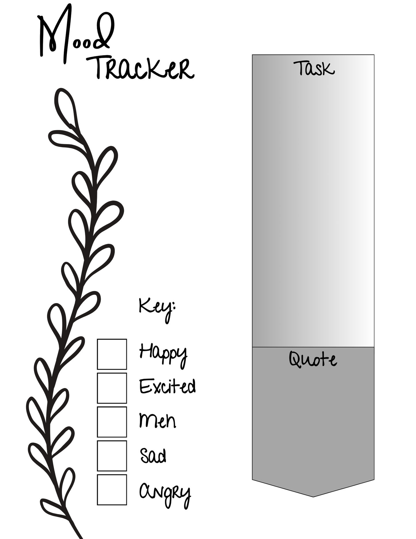 Printable Bullet Journal for 2025