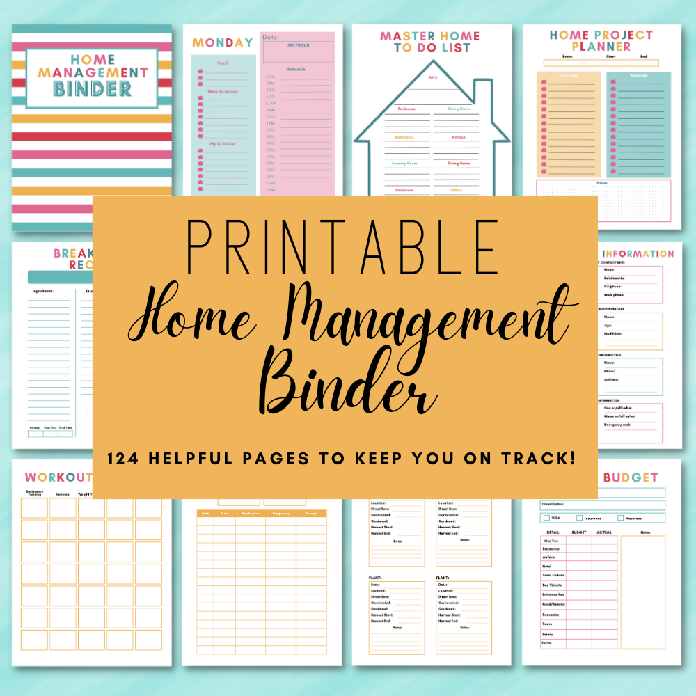 Home Management Binder