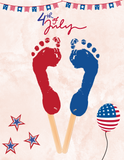 Ultimate Handprint and Footprint Art Bundle (Includes 72 Pages)
