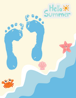 Ultimate Handprint and Footprint Art Bundle (Includes 72 Pages)