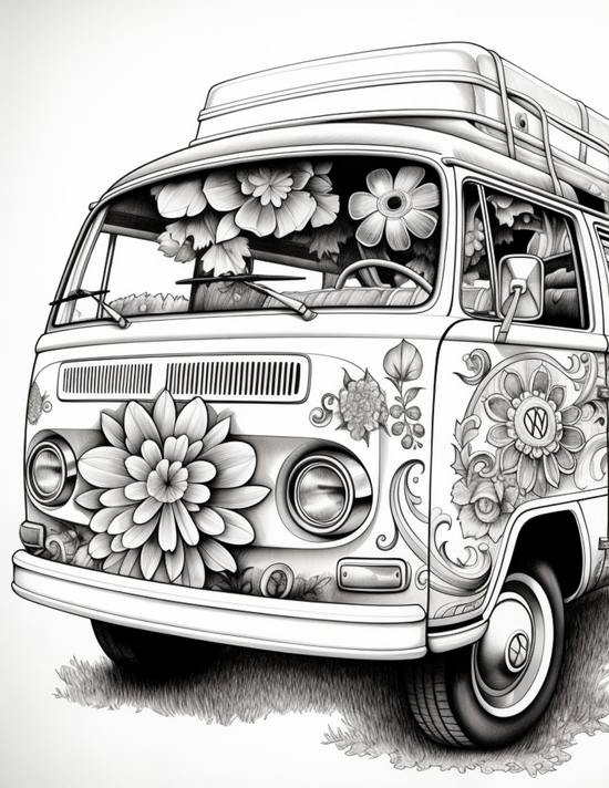102 Aesthetic Coloring Pages – 24hourprintables.com
