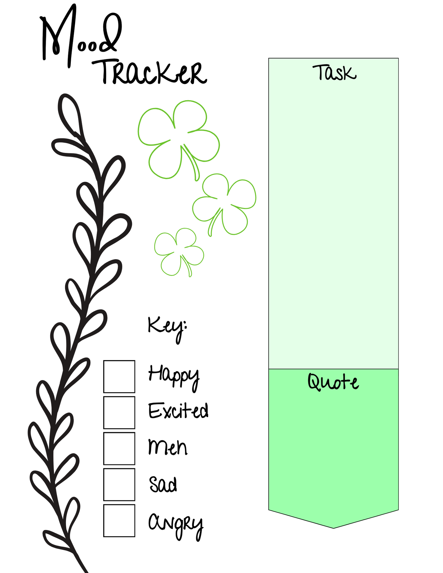 Printable Bullet Journal for 2025