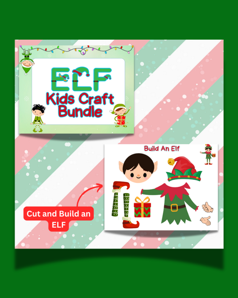 Elf Activities Printable Bundle