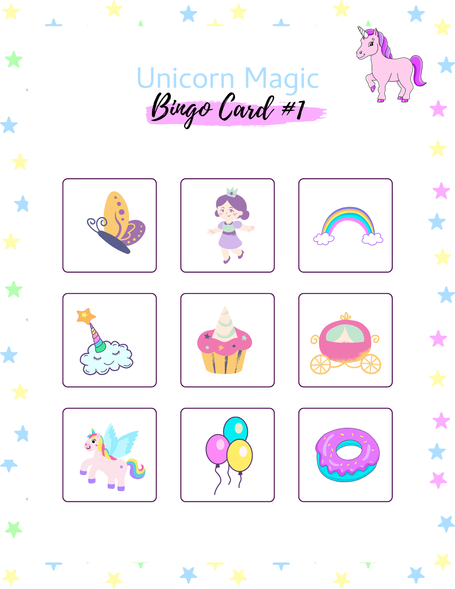 Unicorn Games and Coloring Pages with Solutions (92 Pages Total ...
