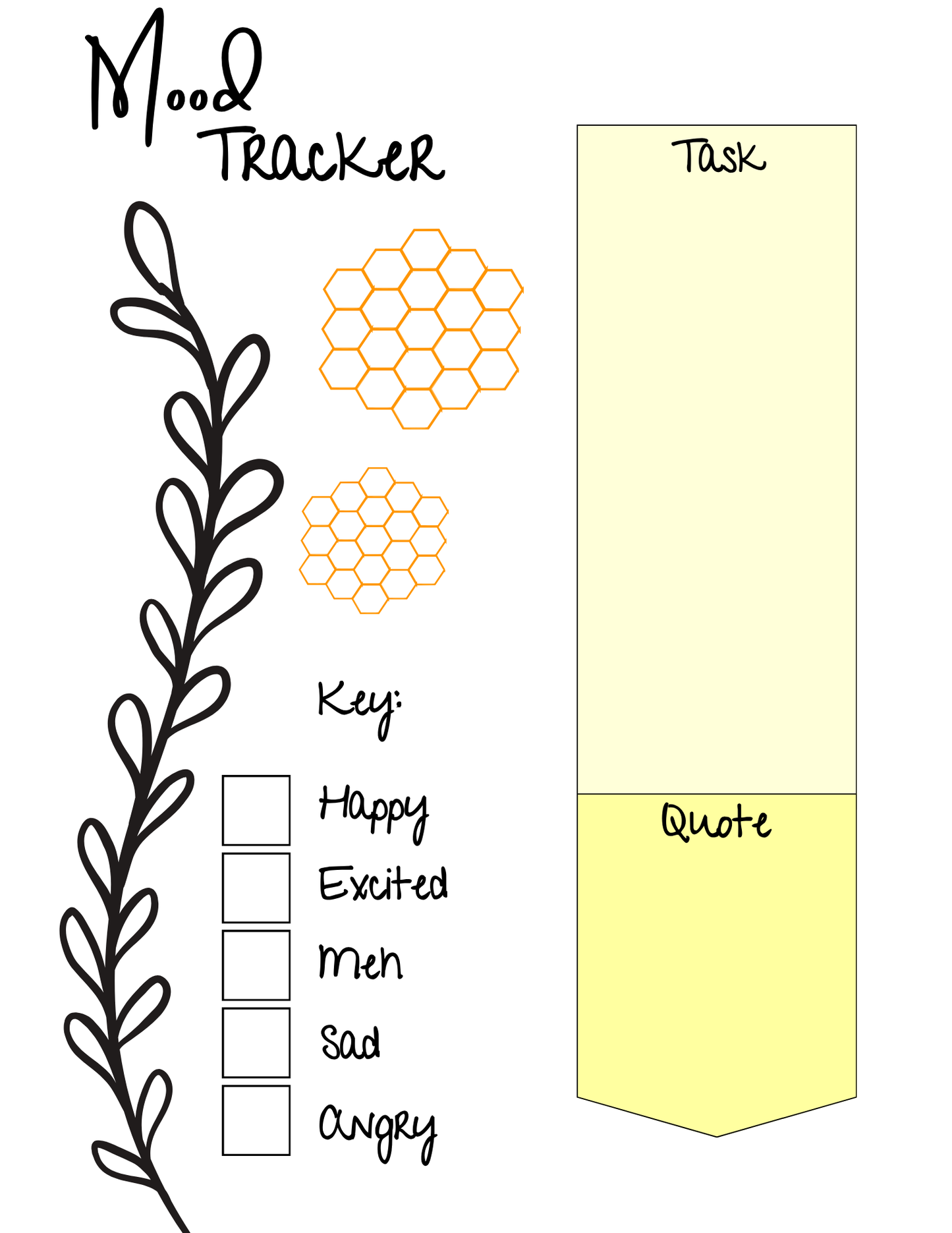 Printable Bullet Journal for 2025