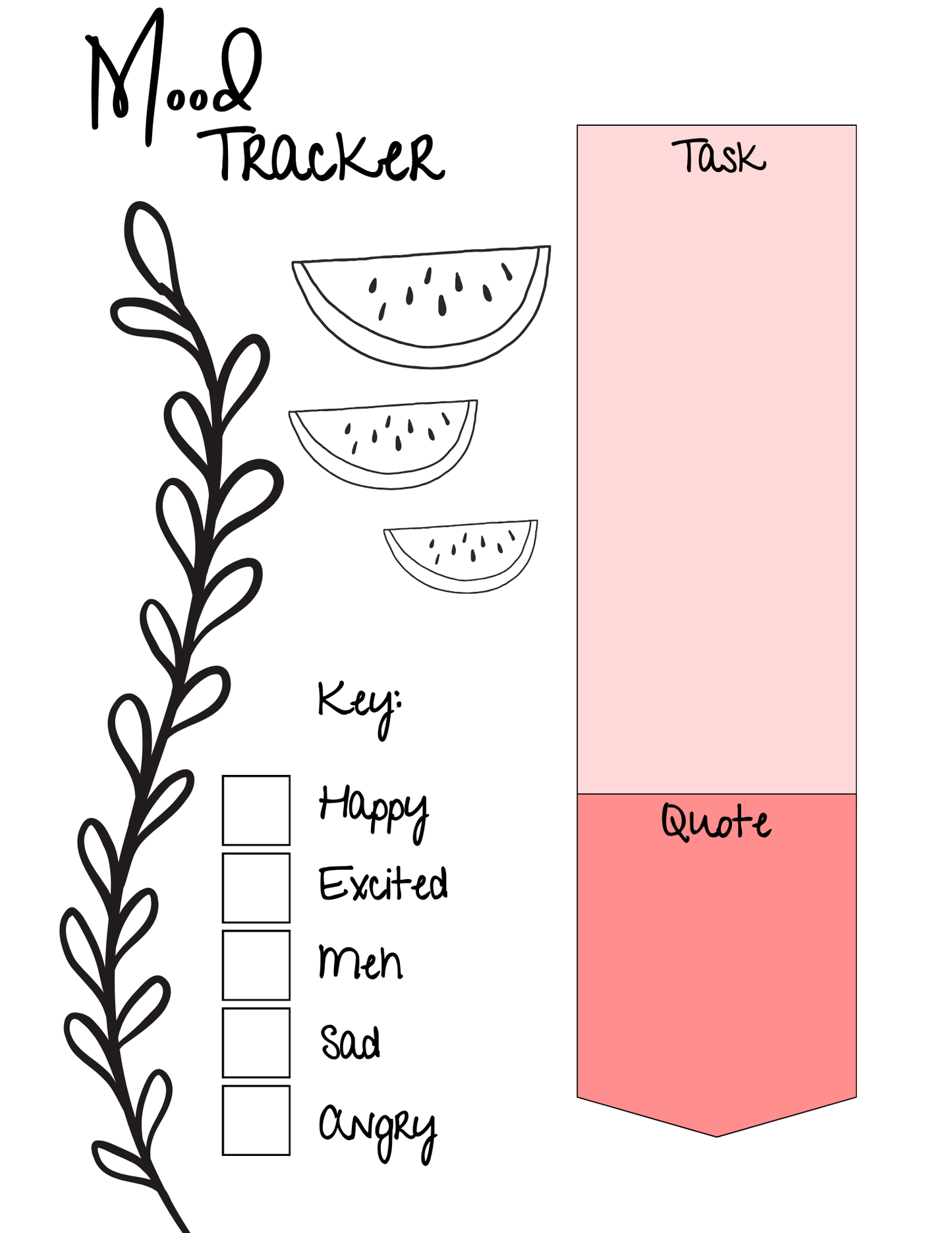 Printable Bullet Journal for 2025