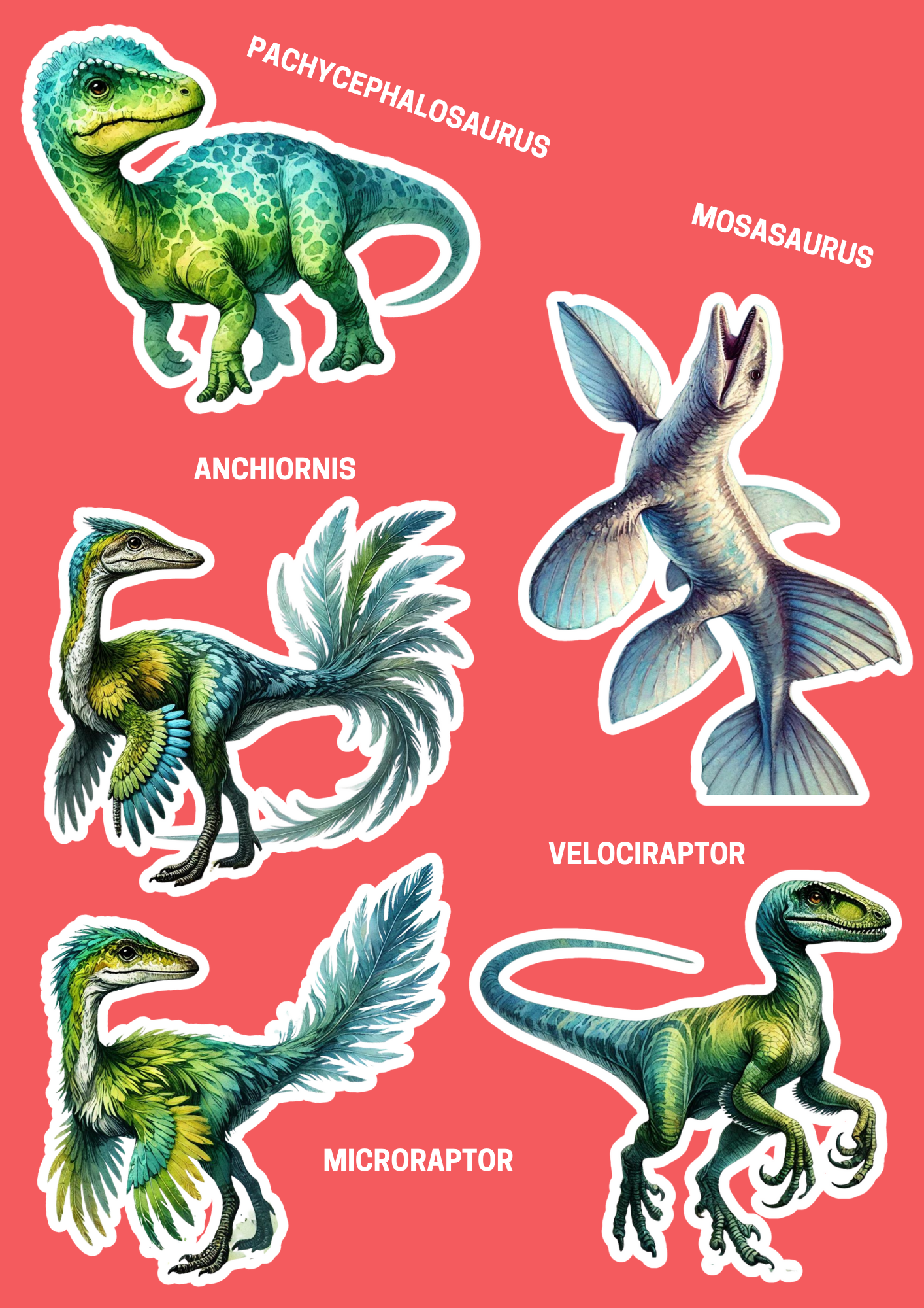 Let's Study Dinosaurs Printable Book