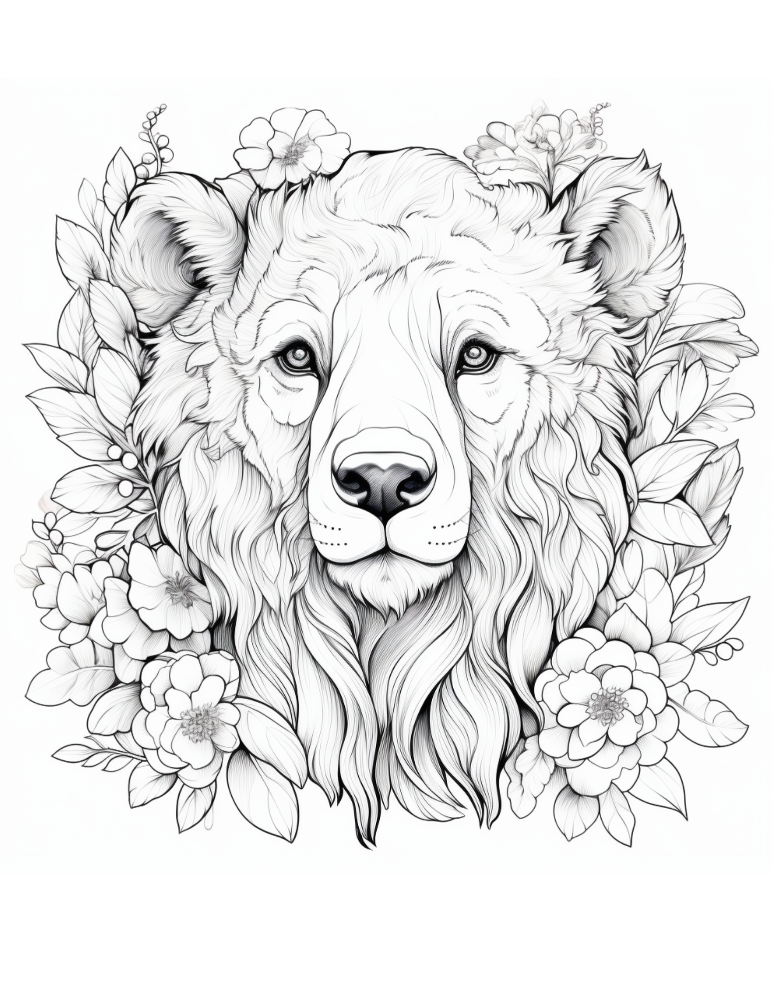 Aesthetic coloring pages animals coloring sheets
