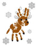 Ultimate Handprint and Footprint Art Bundle (Includes 72 Pages)