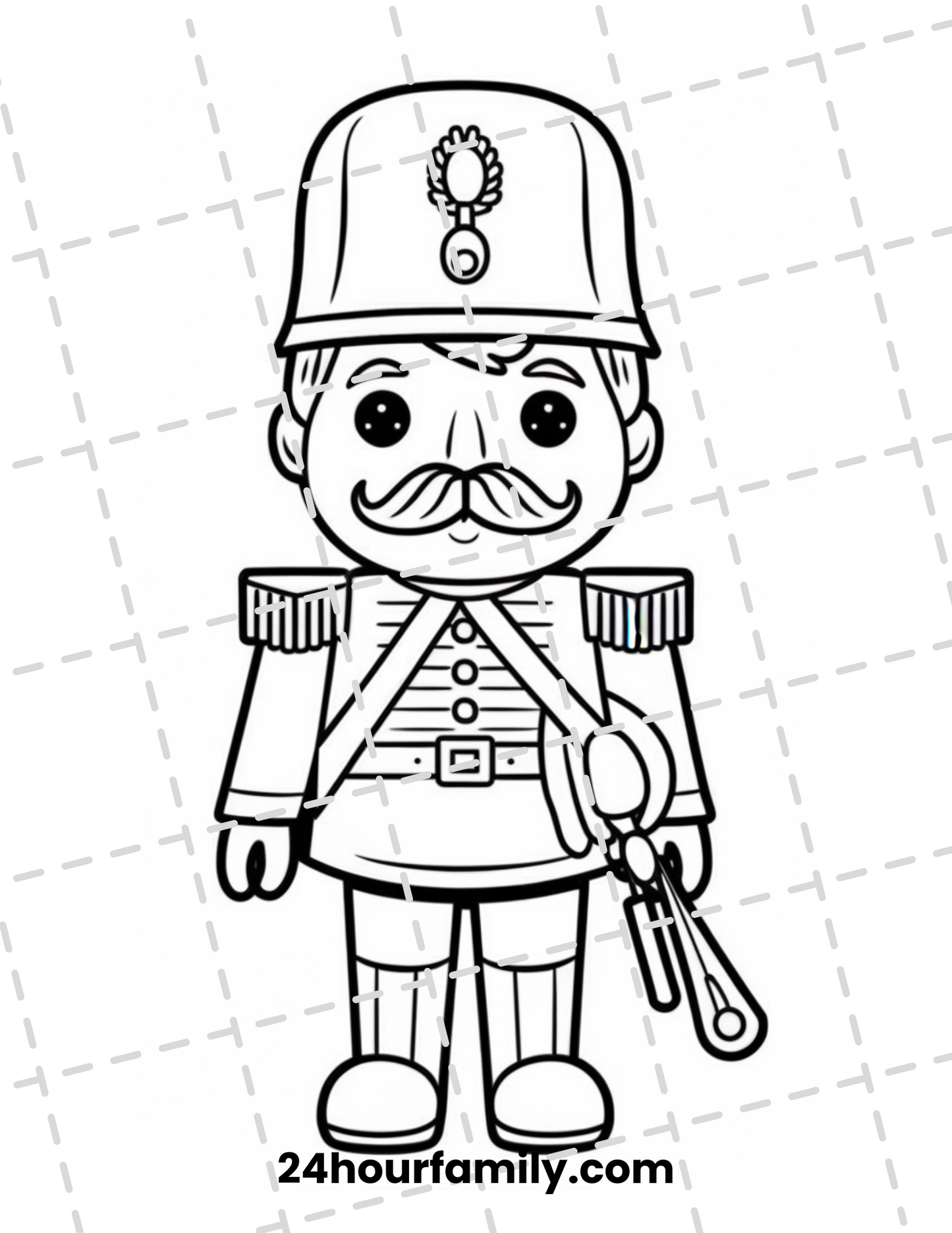 nutcracker coloring pages