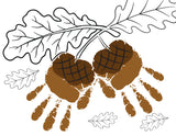Ultimate Handprint and Footprint Art Bundle (Includes 72 Pages)