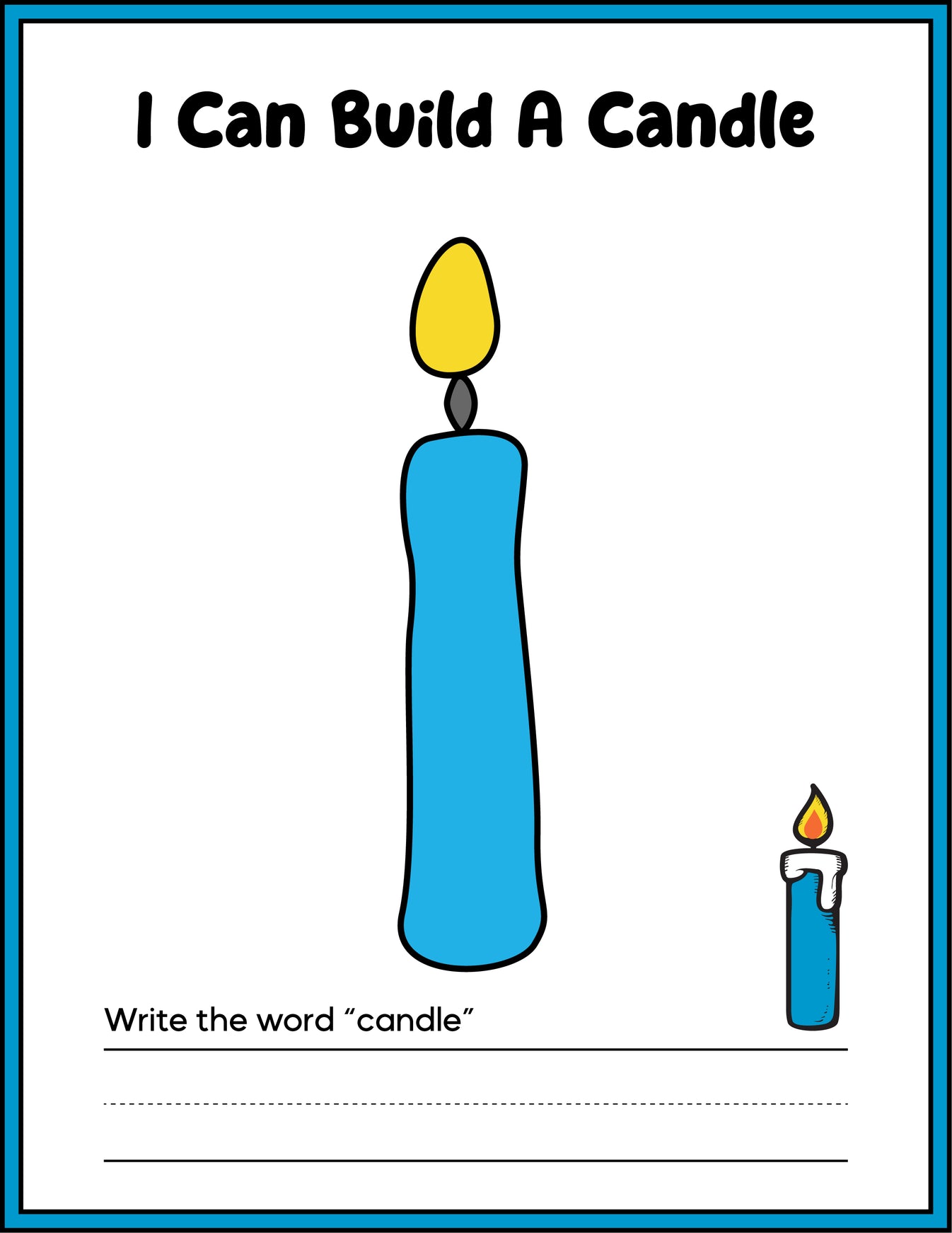 Hanukkah Playdough Mats