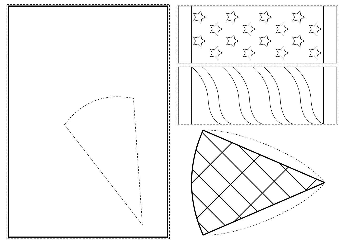 3D Ice Cream printables to cut, color, and paste to make a 3d Ice cream craft fun summer printable activities for kids at ice cream parties, ice cream printables, ice cream coloring pages