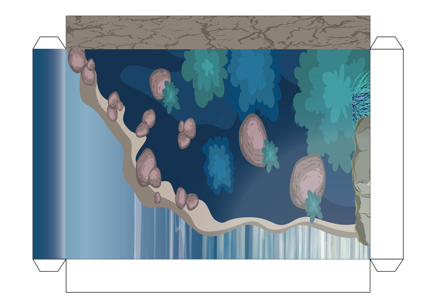 Tiaga Biomes Diorama Printable