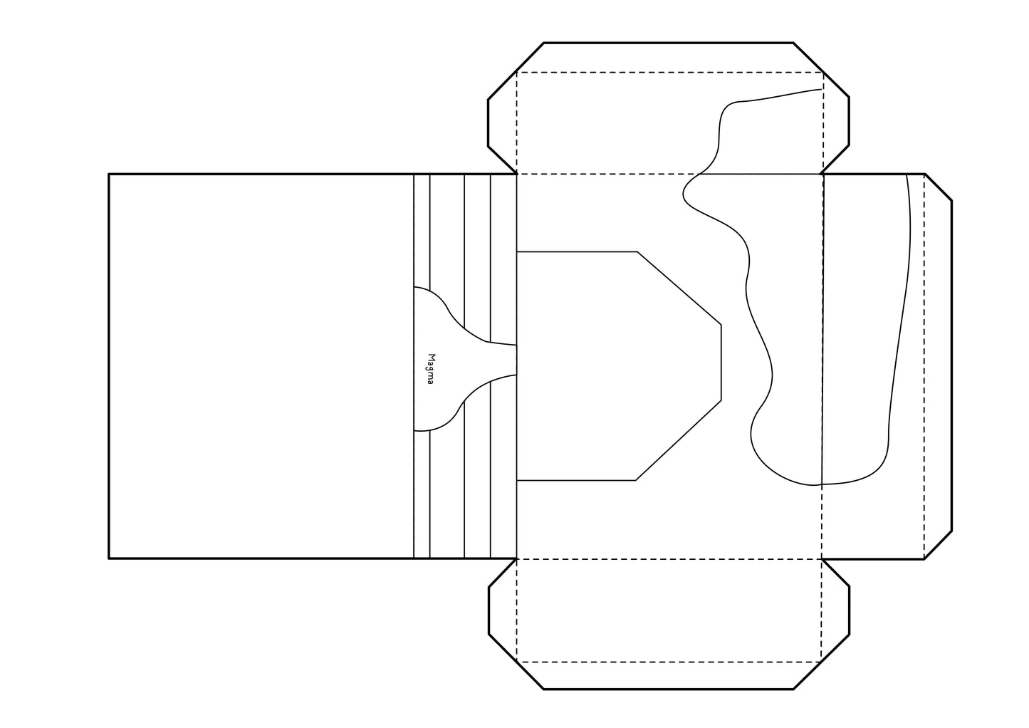 Volcano Printable to Make a Shoebox Diorama (8 Pages Total)