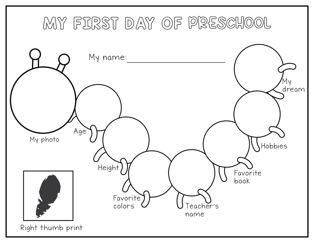 Back To School Handprint Art 10 Pages 24hourprintables back-to-school-handprint-art-10-pages-24hourprintables