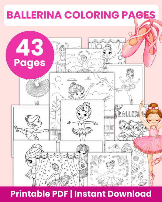 ballerina coloring pages