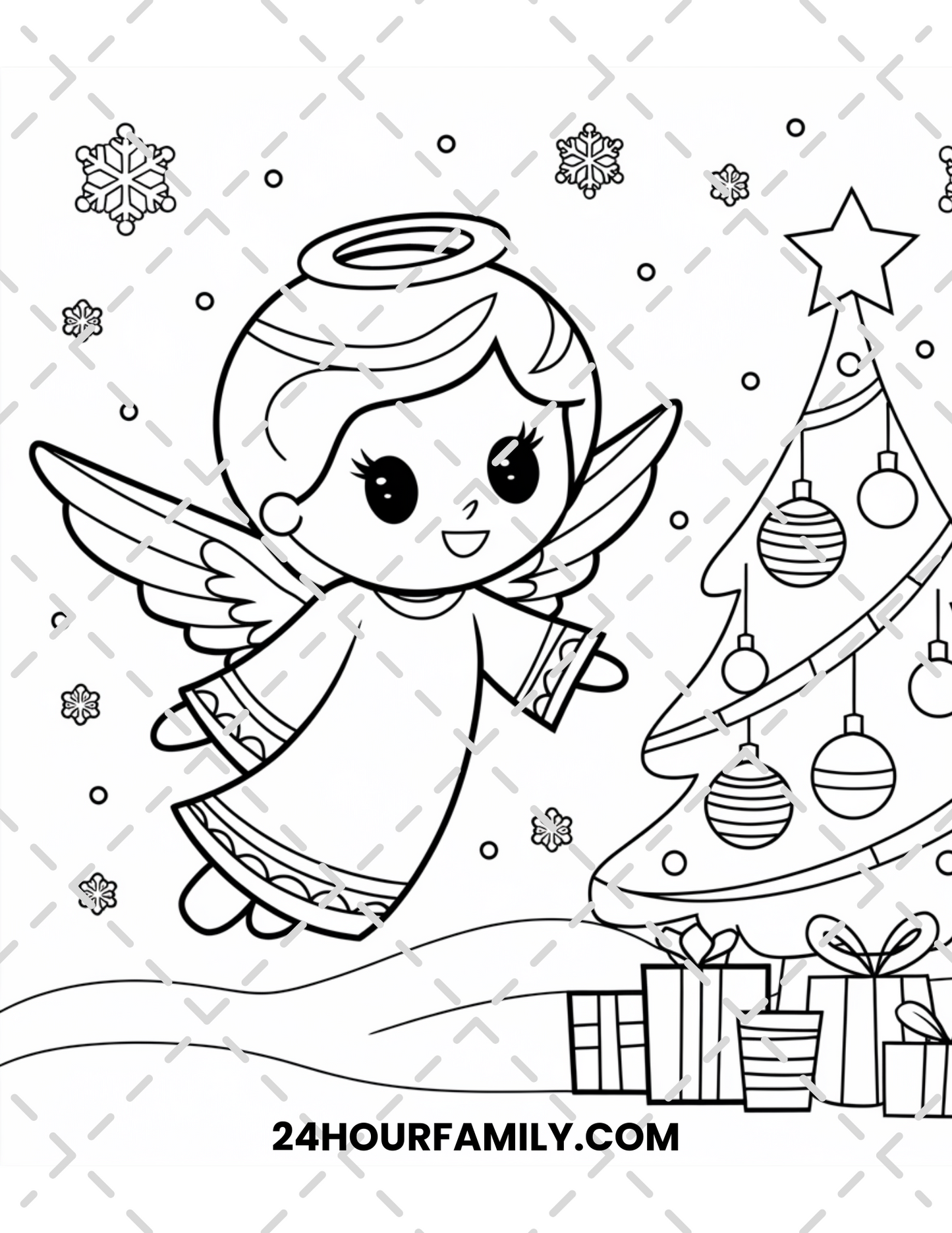 angel coloring pages