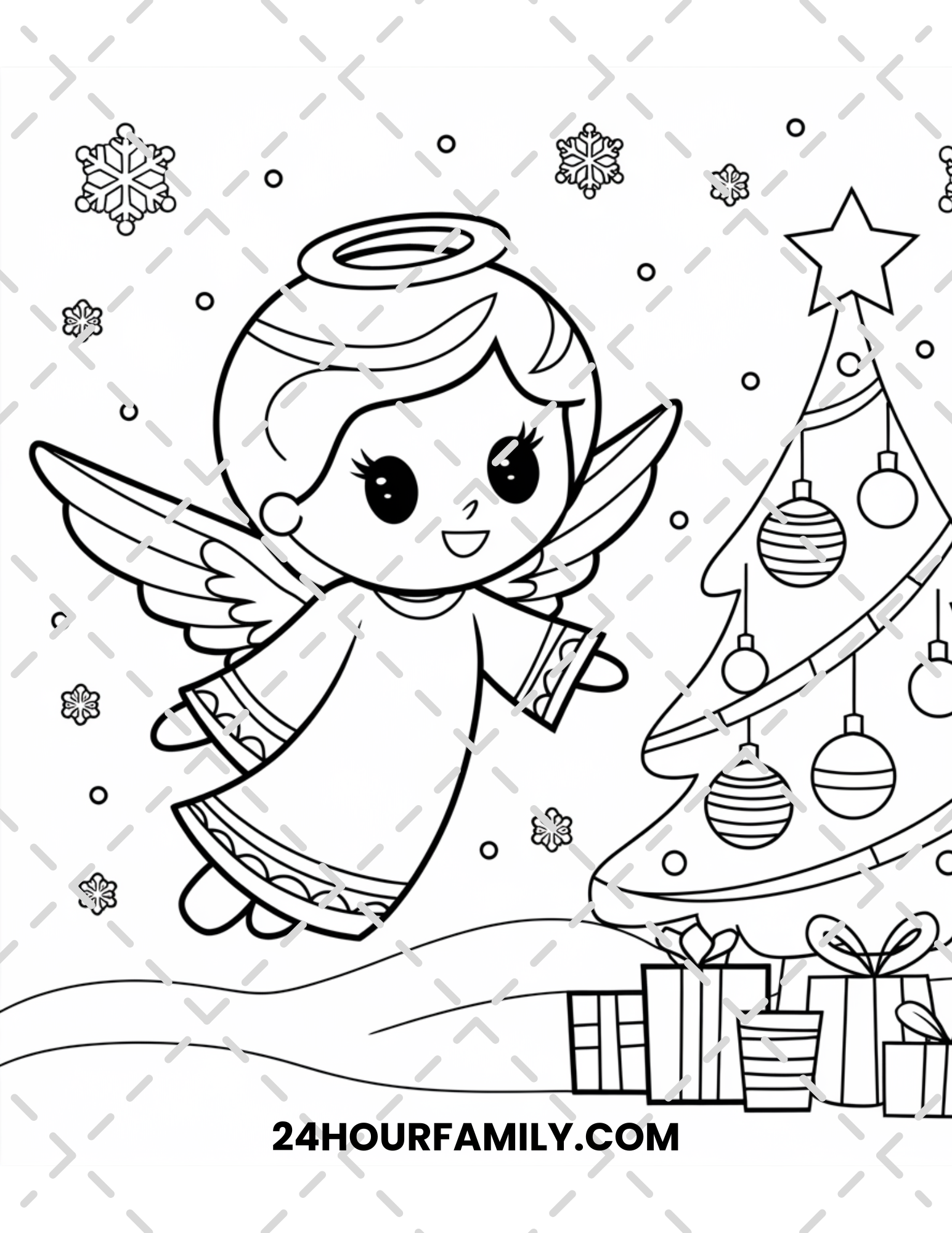 angel coloring pages