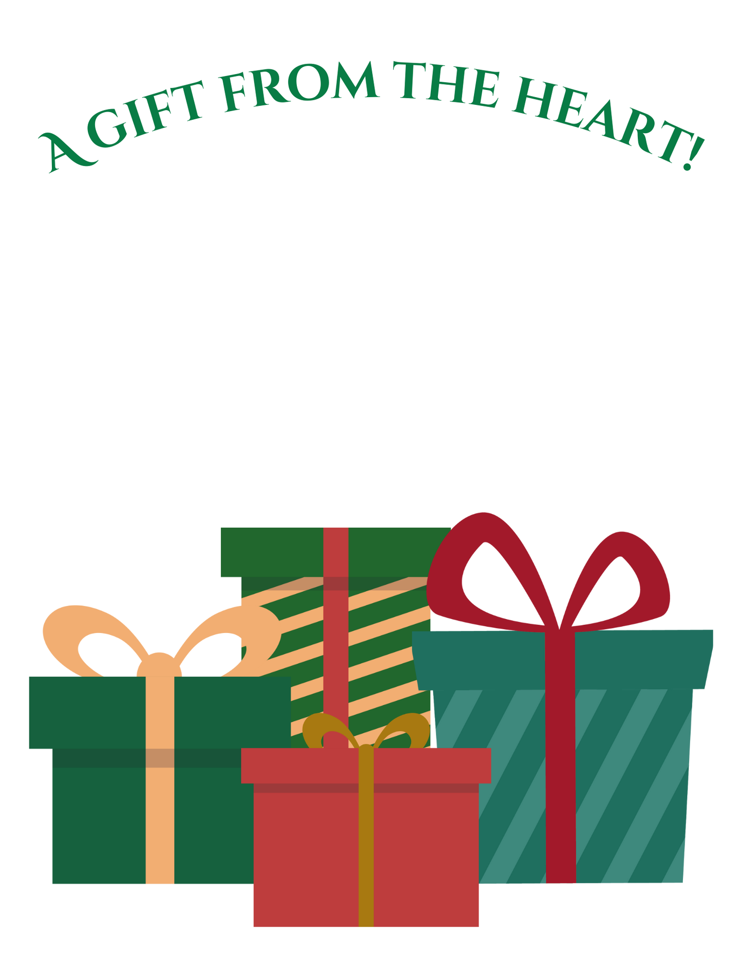 christmas gifts handprint art printables