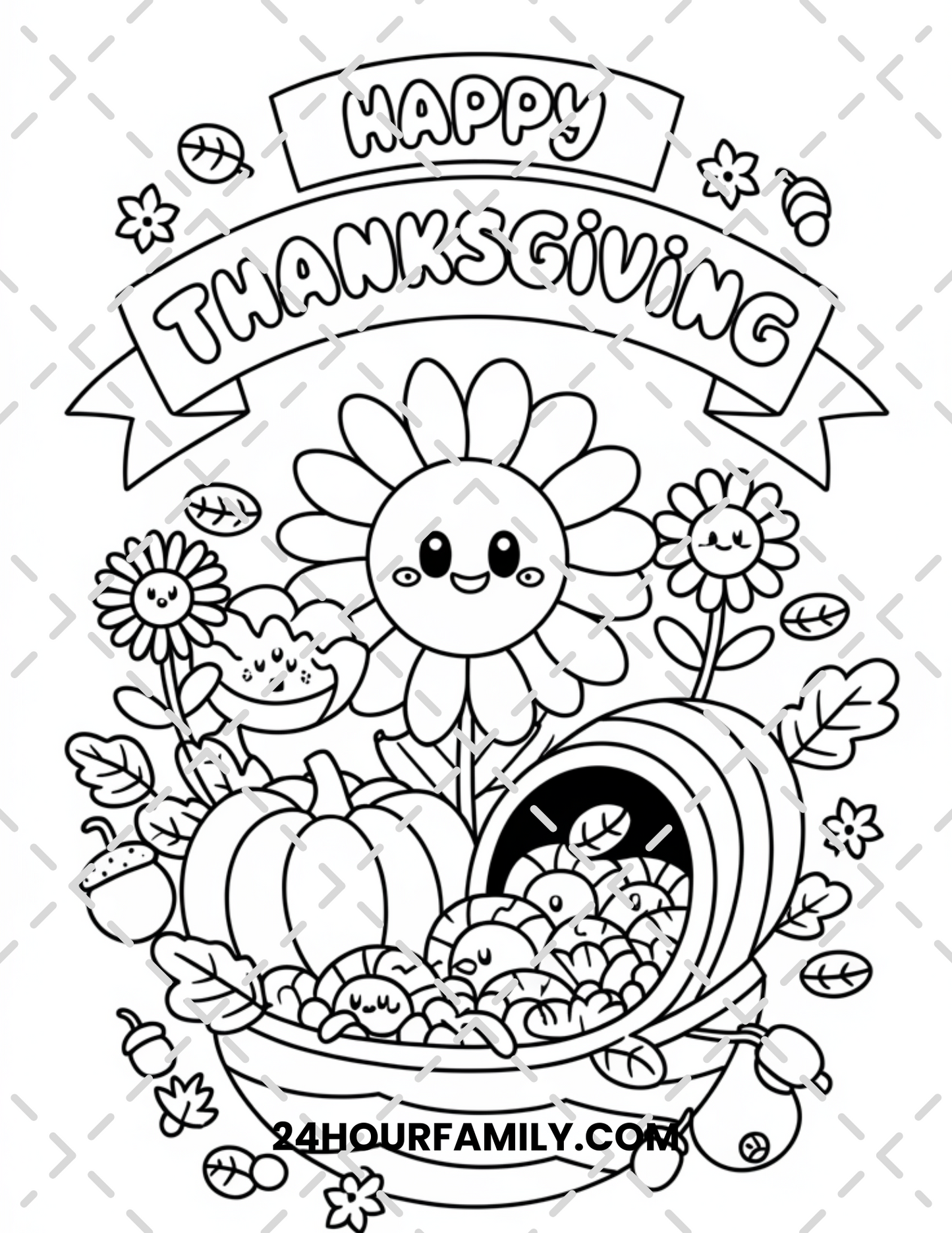 thanksgiving coloring pages for adults