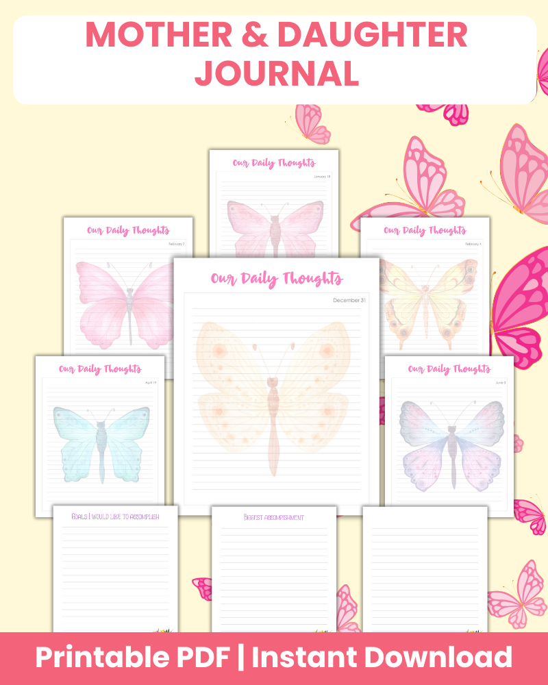 mother and daughter journal