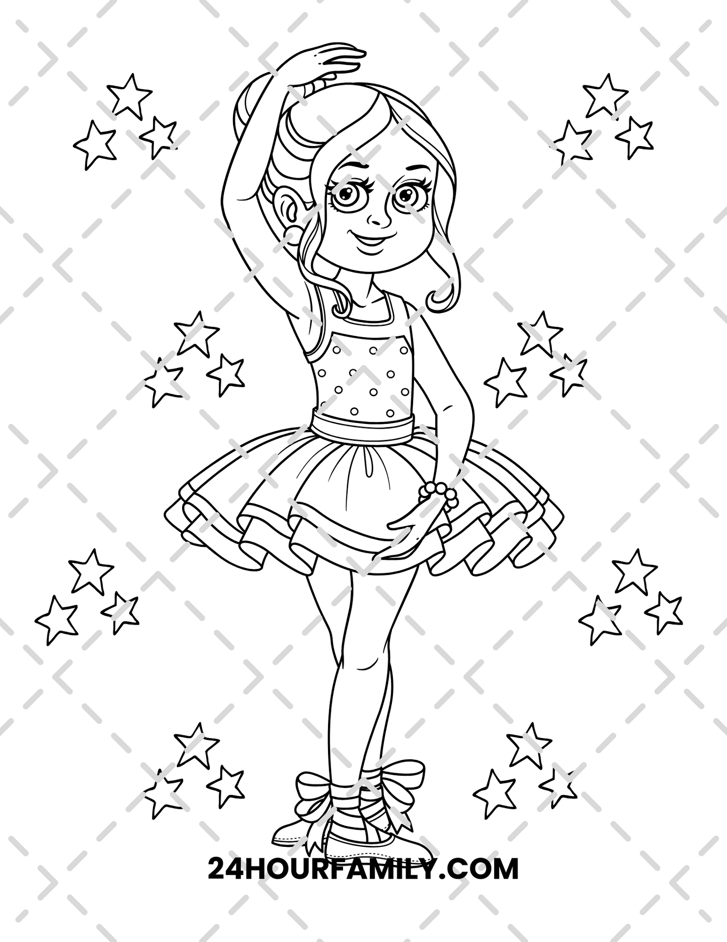 ballerina coloring pages