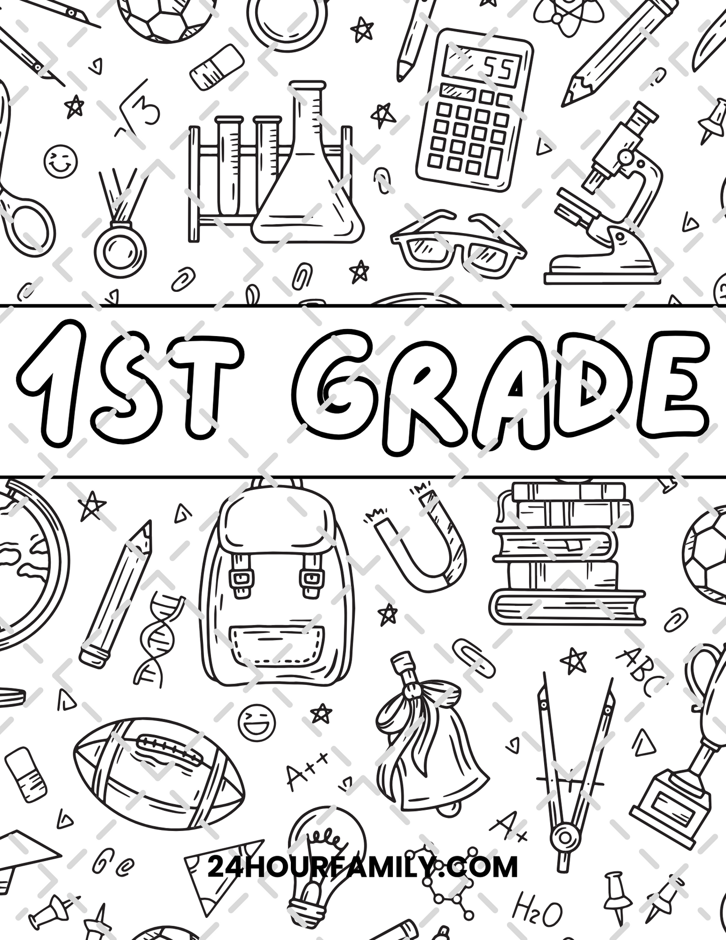 numbers and shapes art