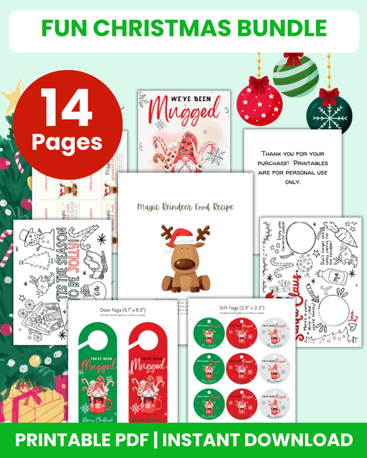 fun christmas bundle printable