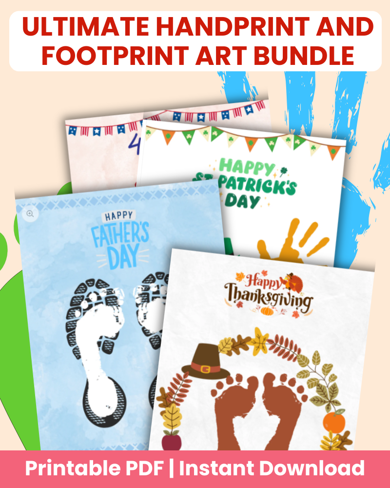 Ultimate Handprint and Footprint Art Bundle