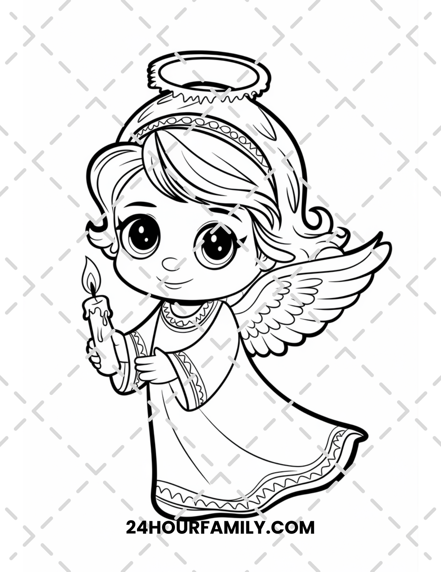 angel coloring pages