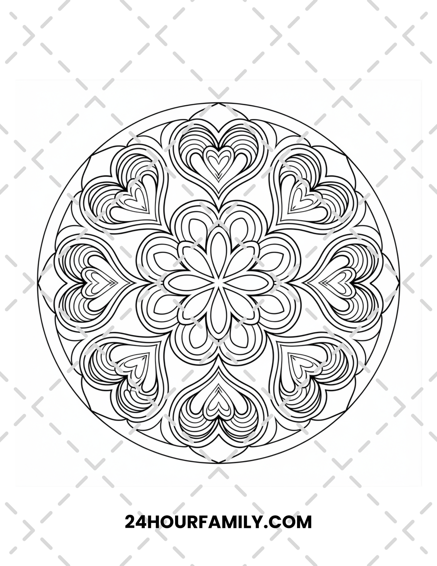 mandala coloring pages