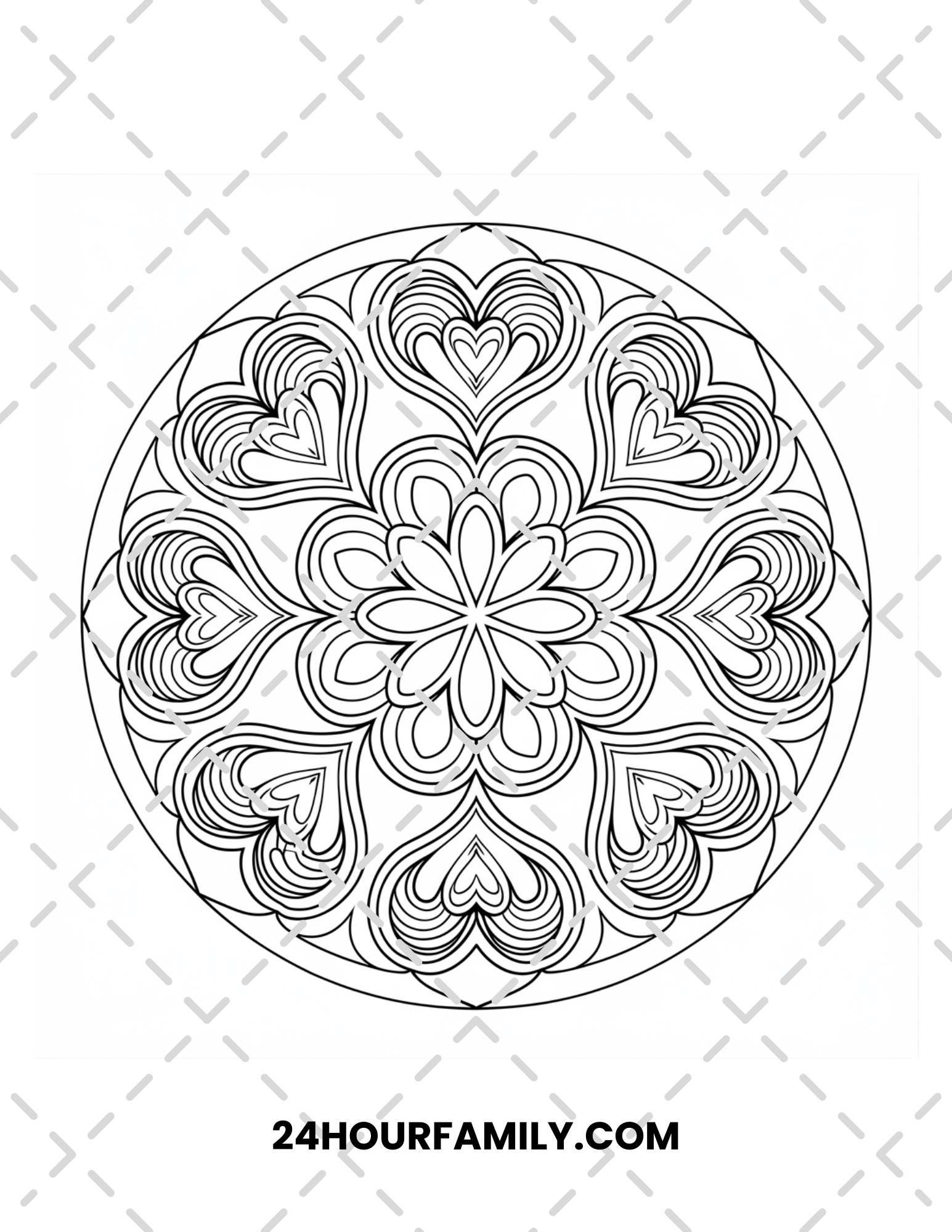 mandala coloring pages