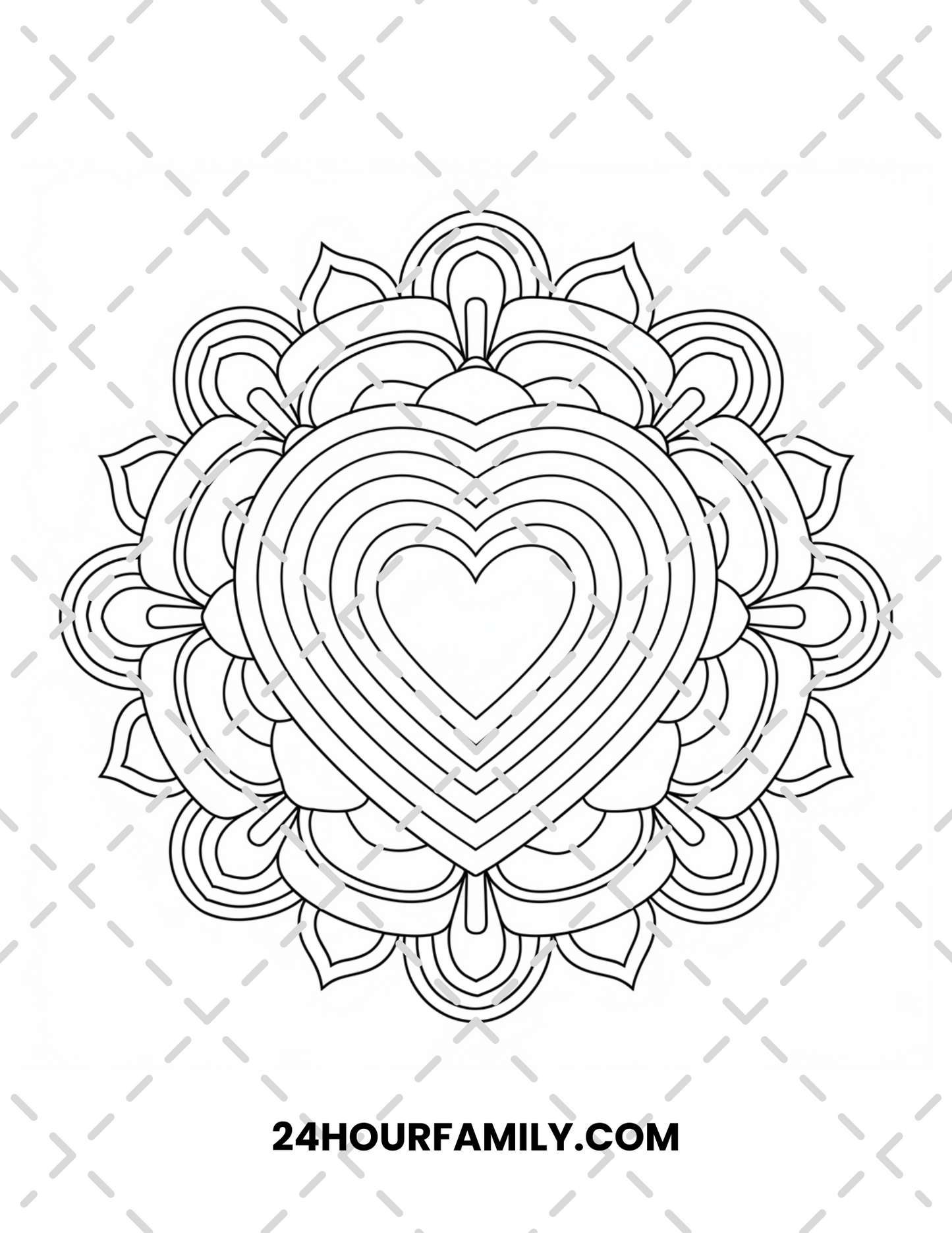 mandala coloring pages