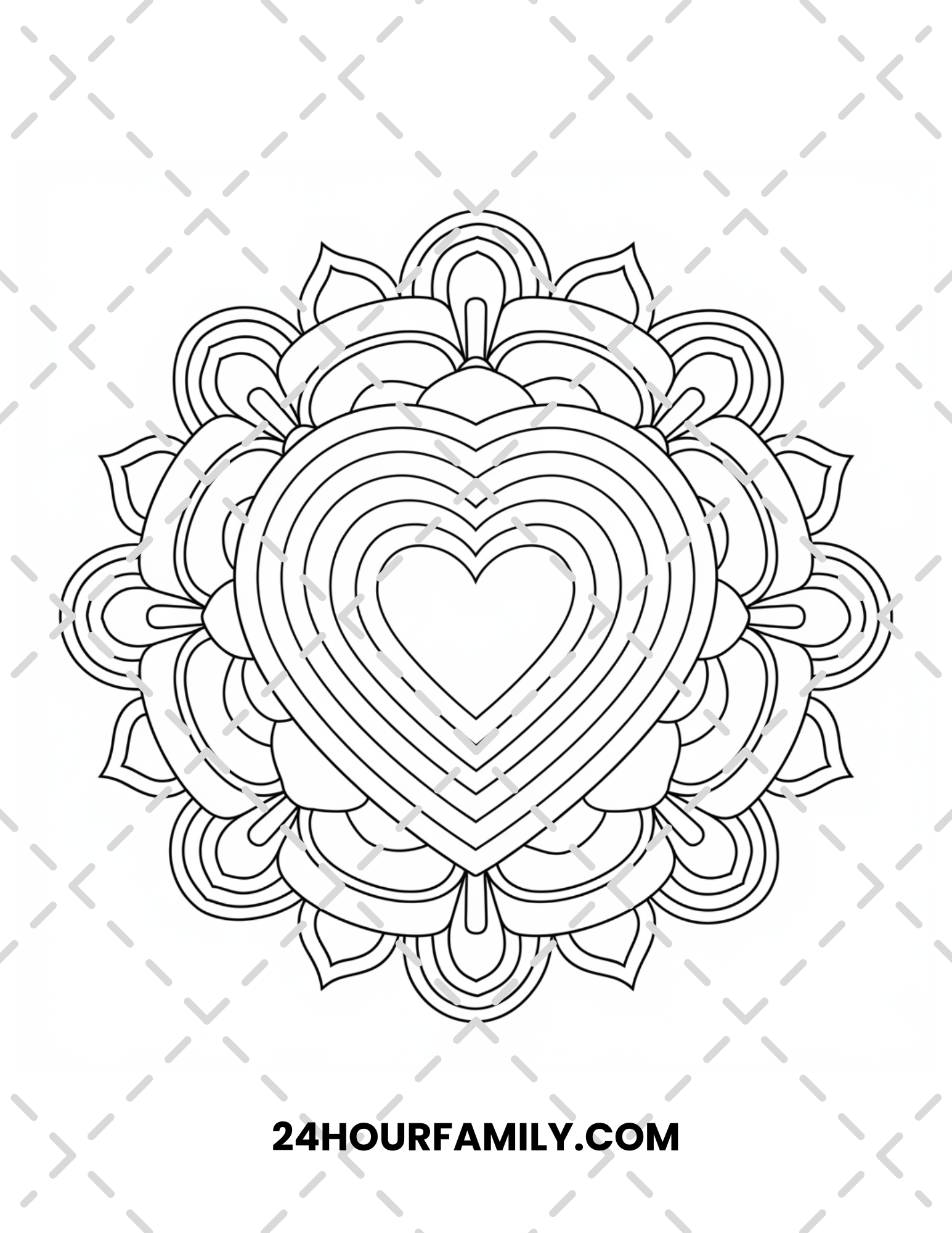 mandala coloring pages