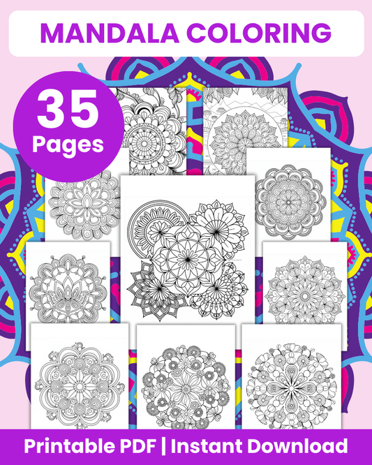 mandala coloring pages 