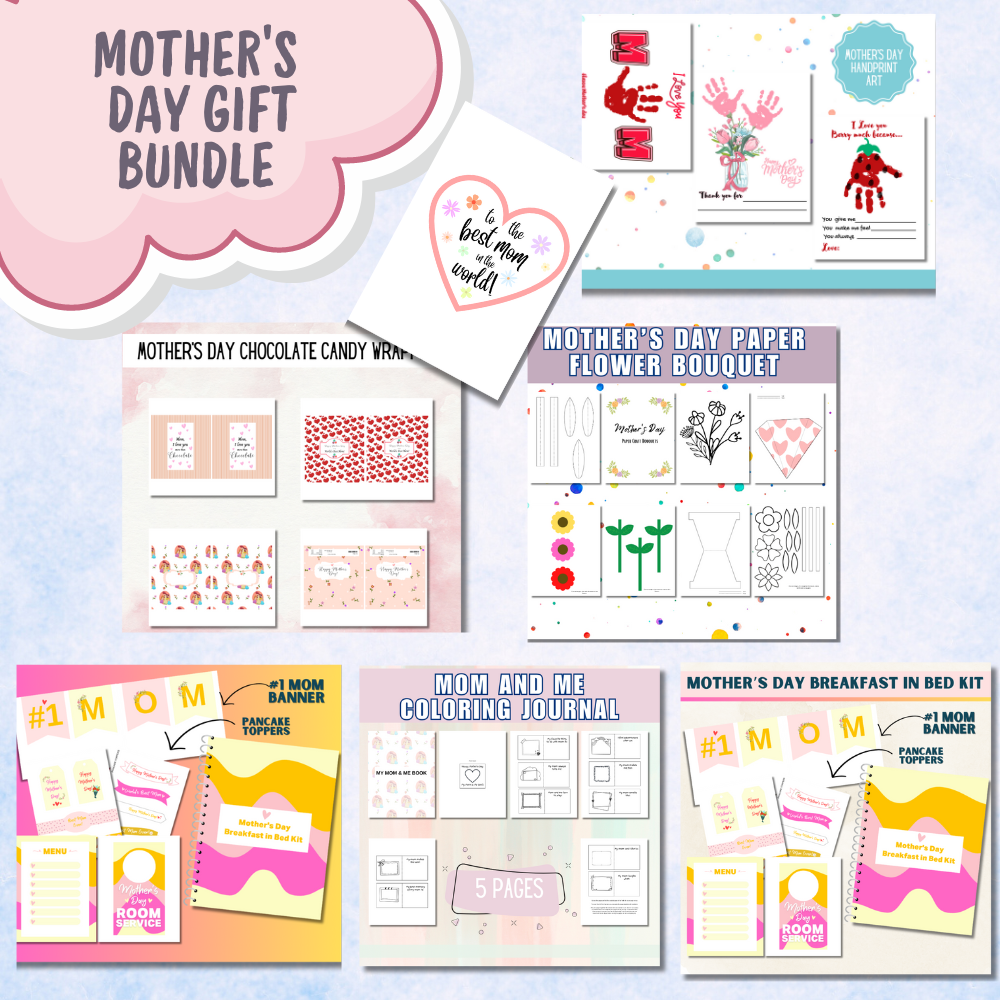 Mother's Day Printable Gift Bundle